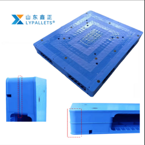 durable double sides plastic pallet for heavy goods hygene food grade plastic pallet with best factory  price