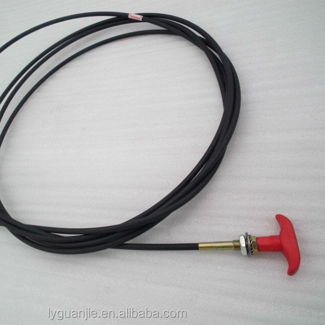 Tractor parts pull cable Non-Locking t-handle choke cable agriculture machinery parts