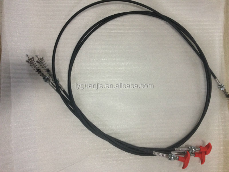 Tractor parts pull cable Non-Locking t-handle choke cable agriculture machinery parts