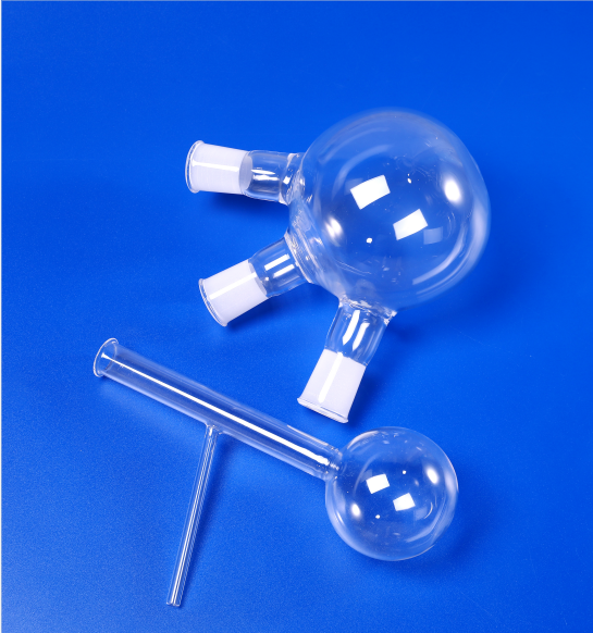 Heat Resistant Customized Clear One End Round Bottom Quartz Glass Tube silica quartz flask oil burner glass pipes for lab