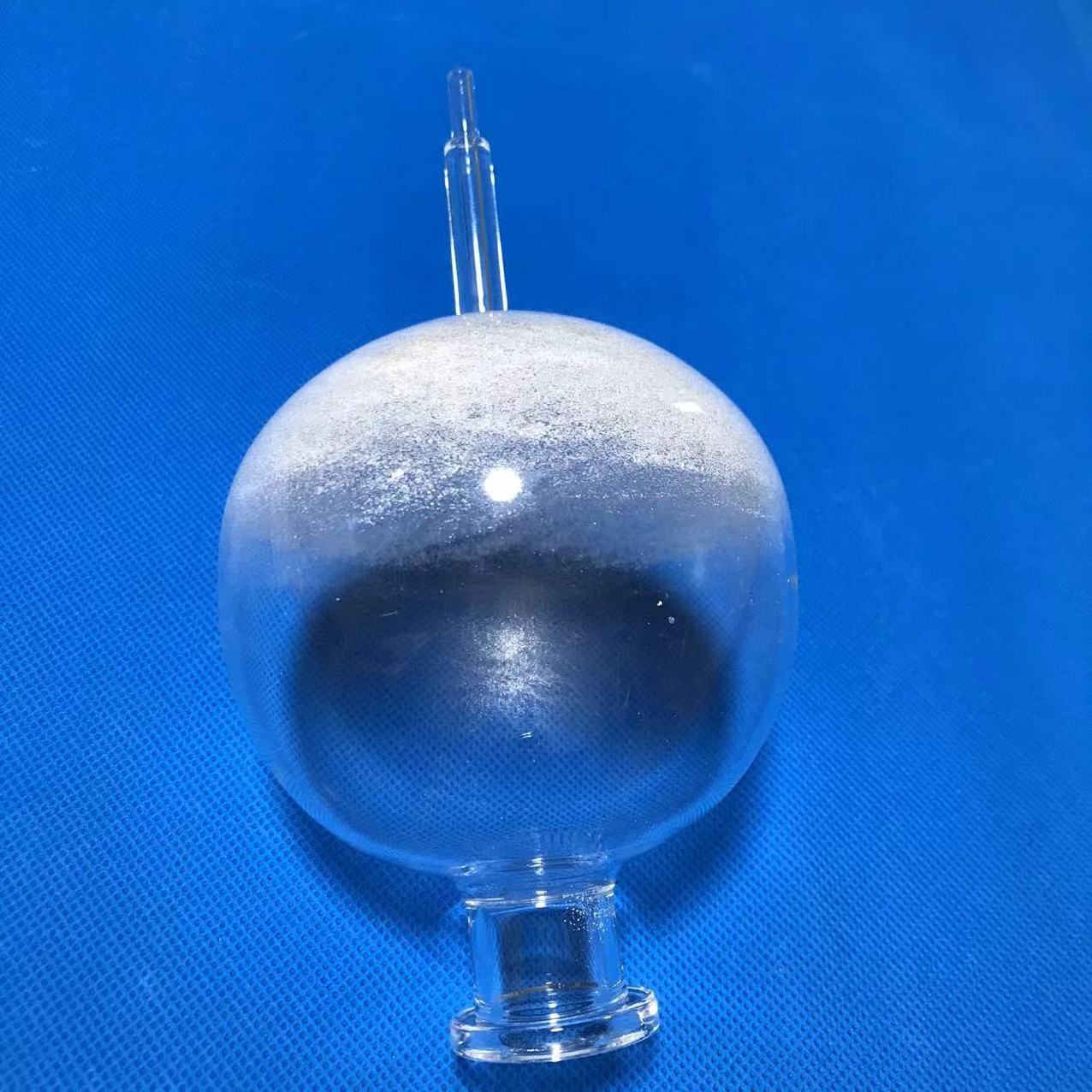 Custom laboratory spherical quartz glass humidifier tube incense humidifier