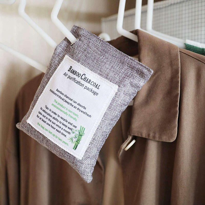 Wardrobe dehumidification bamboo charcoal moisture absorber clothes dehumidification bag