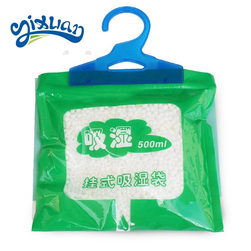 Moisture absorber and odor eliminator hanging bags dehumidification bags moisture absorber bags