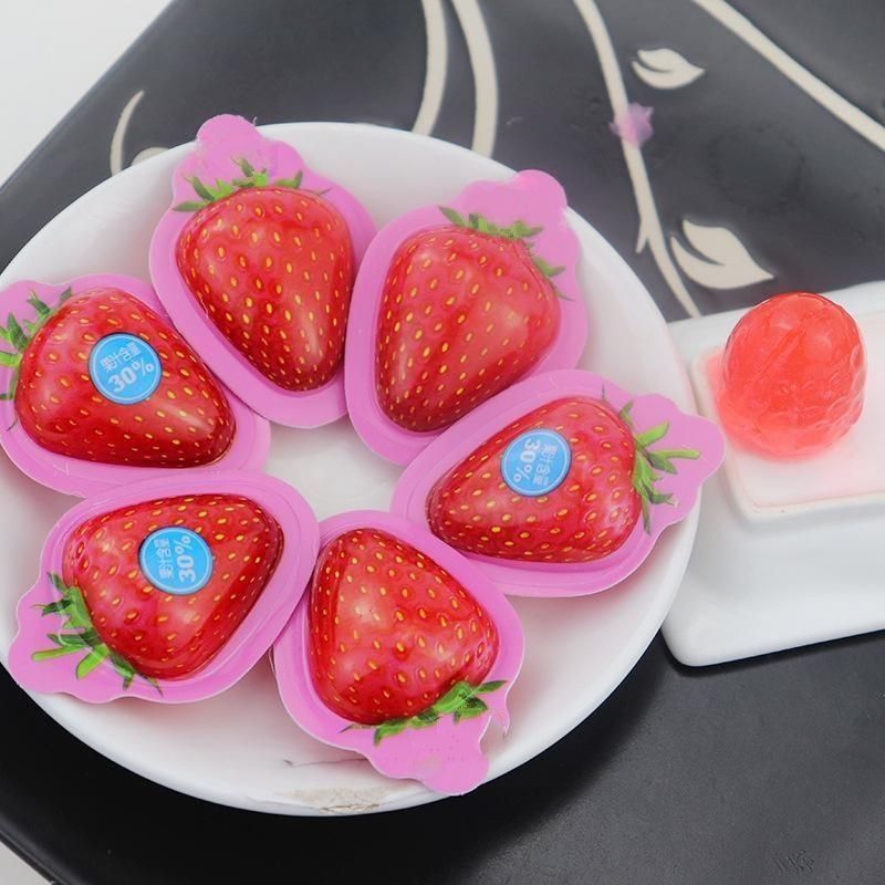 China factory direct OEM wholesale delicious mini fresh fruit jelly fudge for Fudge kids