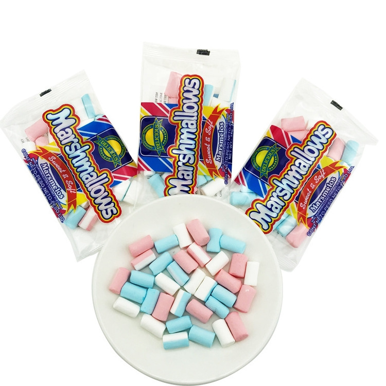 Factory Direct Fudge Mini Chalk Head marshmallow simulation chalk colorful cute creative Halal candy for children