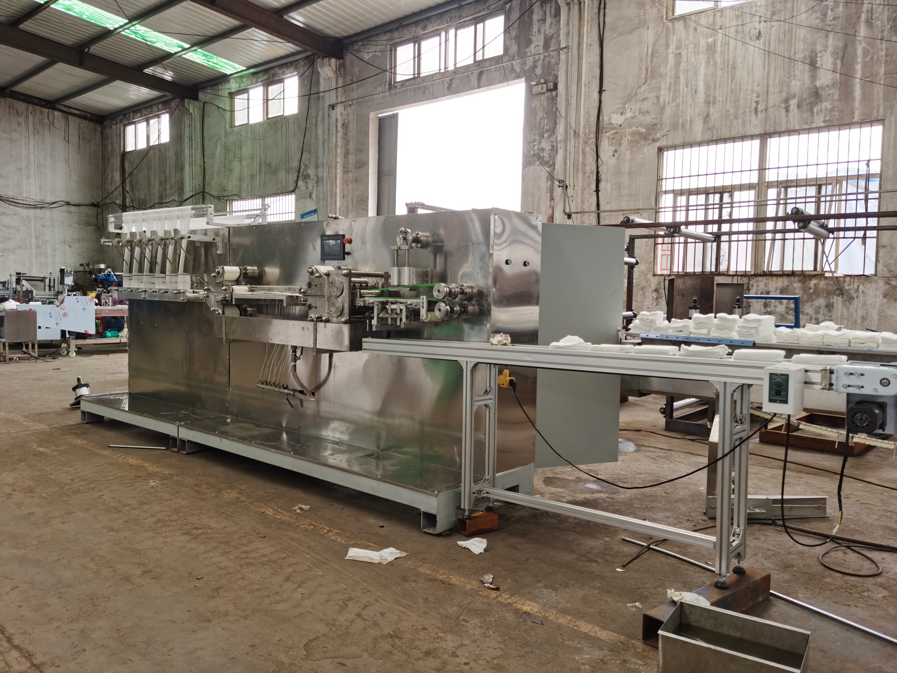 Fully Automatic Wet Tissue Baby Wipes Making Machine