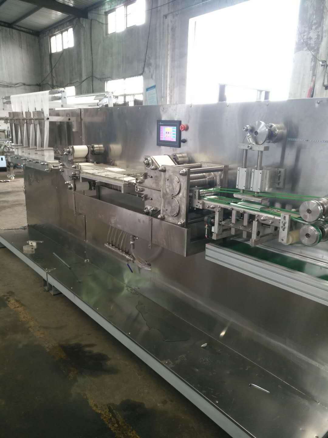 Fully Automatic Wet Tissue Baby Wipes Making Machine