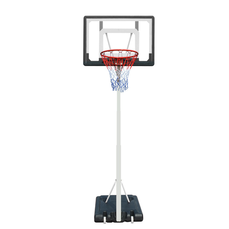 Cheap Professional Adjustable Outdoor Portable Moveable Basketball Hoop Stand In Ground Basketball Ring Backboard For Kids