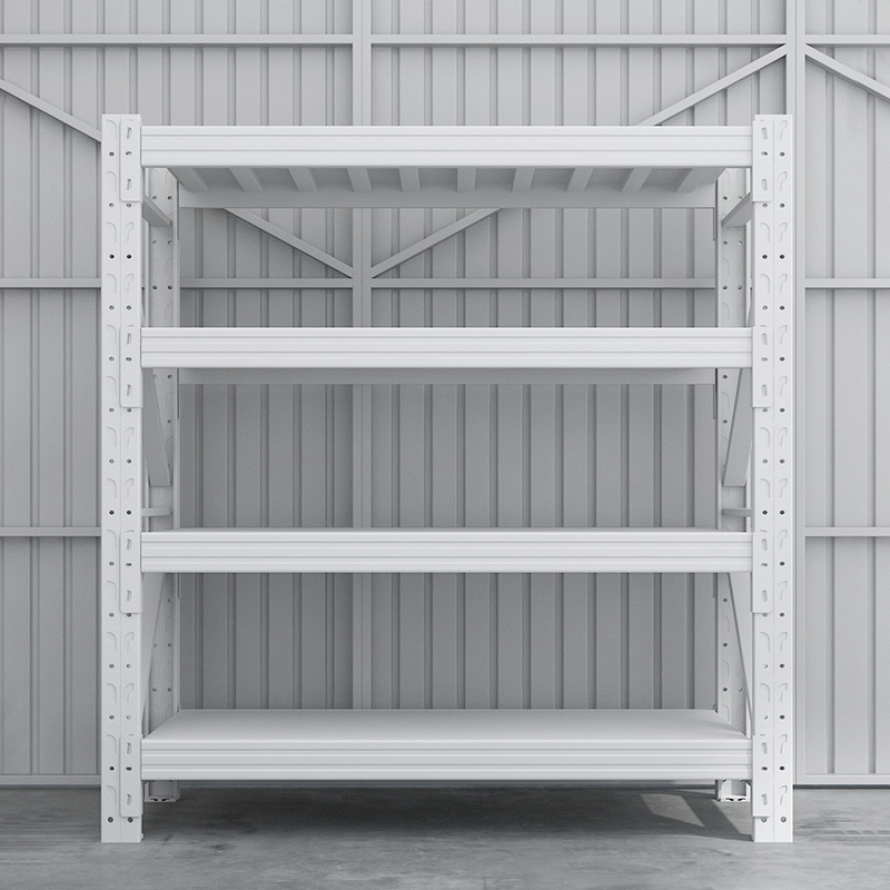 HUACHI Industrial Powered Adjustable Steel Warehouse Racks with Shelves