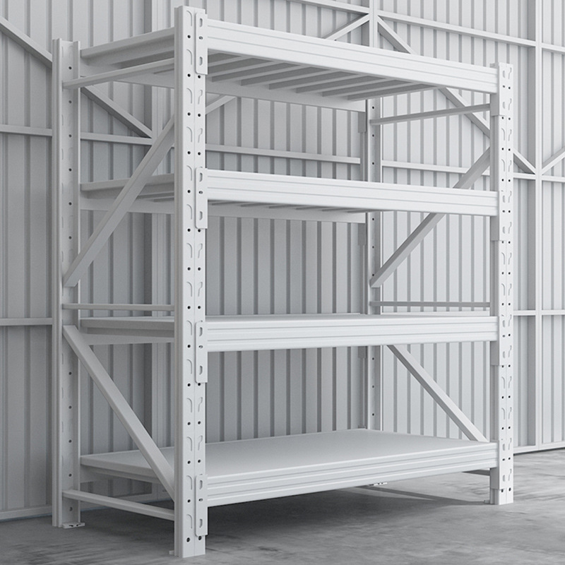 HUACHI Industrial Powered Adjustable Steel Warehouse Racks with Shelves