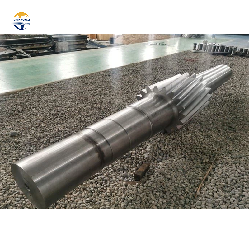 High precision gear shaft single shaft gear motor wheel Forging Large Gear Shaft