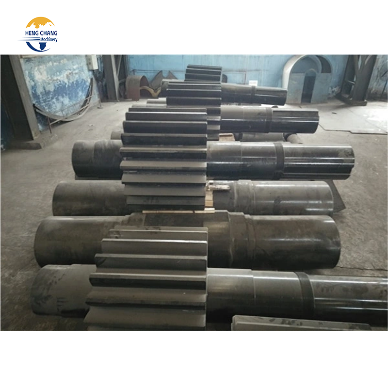 Customized Marine long Rudder Stock Retail propeller shaft  Forging Steel shaft stepped shaft