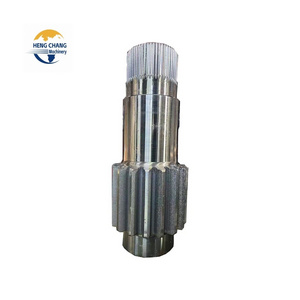 High precision gear shaft single shaft gear motor wheel Forging Large Gear Shaft