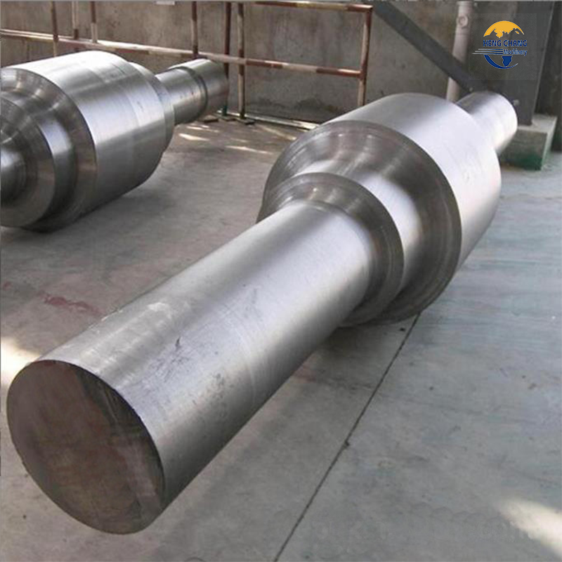 Customized Marine long Rudder Stock Retail propeller shaft  Forging Steel shaft stepped shaft