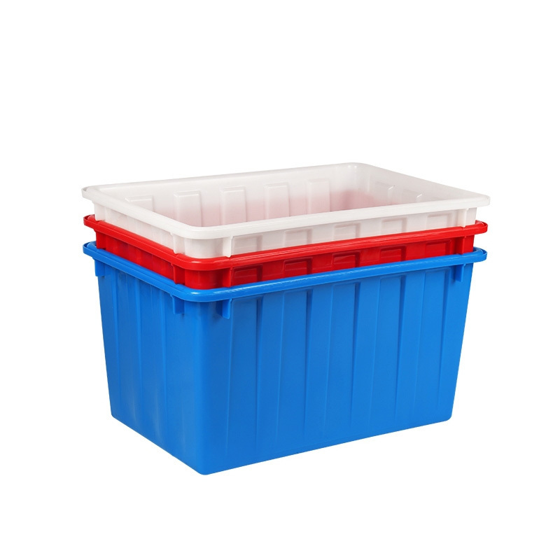 Cheap price outdoor square large open top plastic fish tank tub for farming