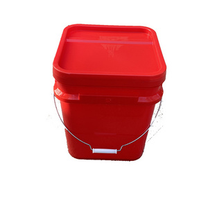 Food Grade 1l 2.5l 2l 3l 4l 5l 10l 18l 20l 5 Gallon Plastic Buckets With Handle And Lid Plastic Pail