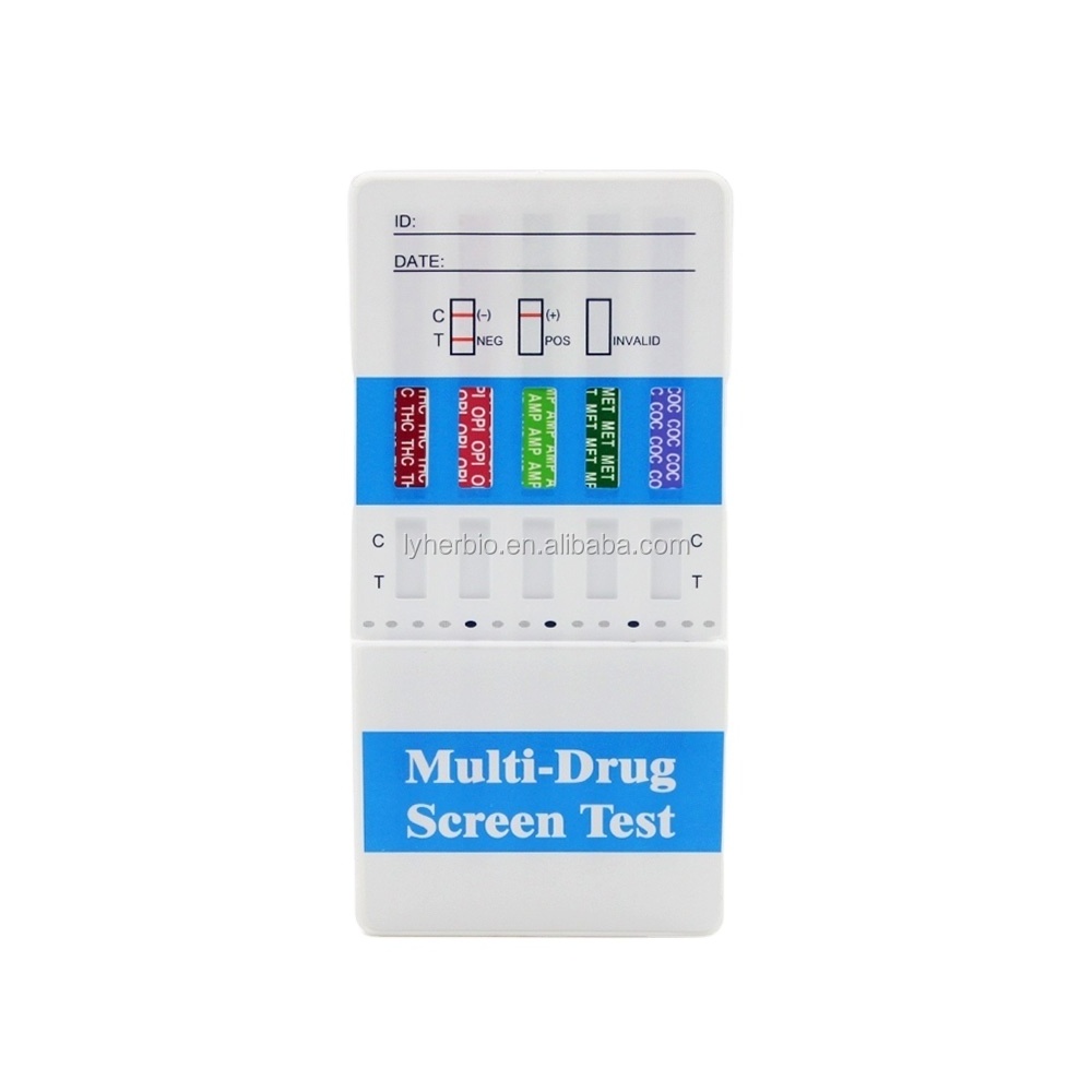 11 in 1 Panel (AMP MET COC OPI Tramadol test Cannabis K2 BZO TCA BUP MDMA test ) DOA test for drug of abuse  detection