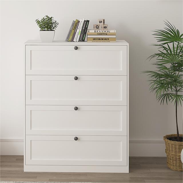 Modern Luxury Chest Of Drawers Bedroom Furniture Storage Drawer Corner cabinet Living Room White Dresser set