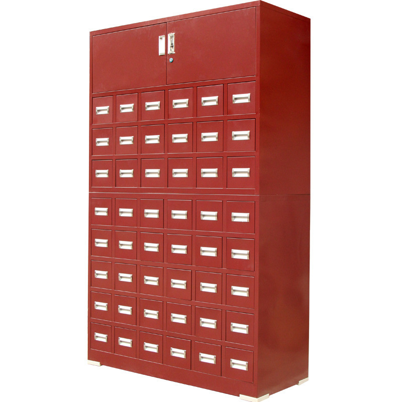 Chinese Traditional Medicine Drawers Pharmacy Cabinet Storage Metal Steel locker for Hospital Cabinet