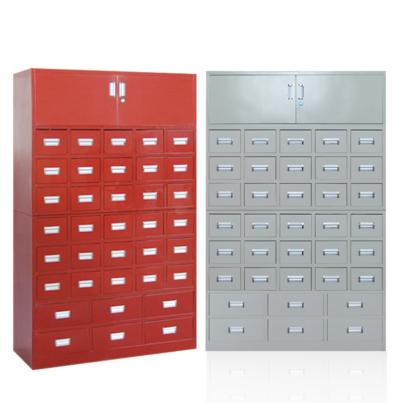 Chinese Traditional Medicine Drawers Pharmacy Cabinet Storage Metal Steel locker for Hospital Cabinet