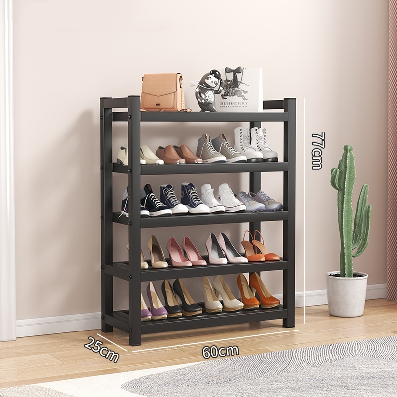 Shoes Rack Metal Shoe Shelf Boots Storage Organizer Pairs Taller Detachable Shoes Boots Organizer