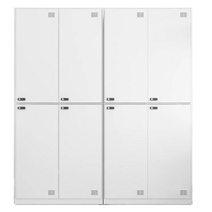 Modern Metal Locker Staff Steel  Wardrobe Gym School Changing Closet with combination lock