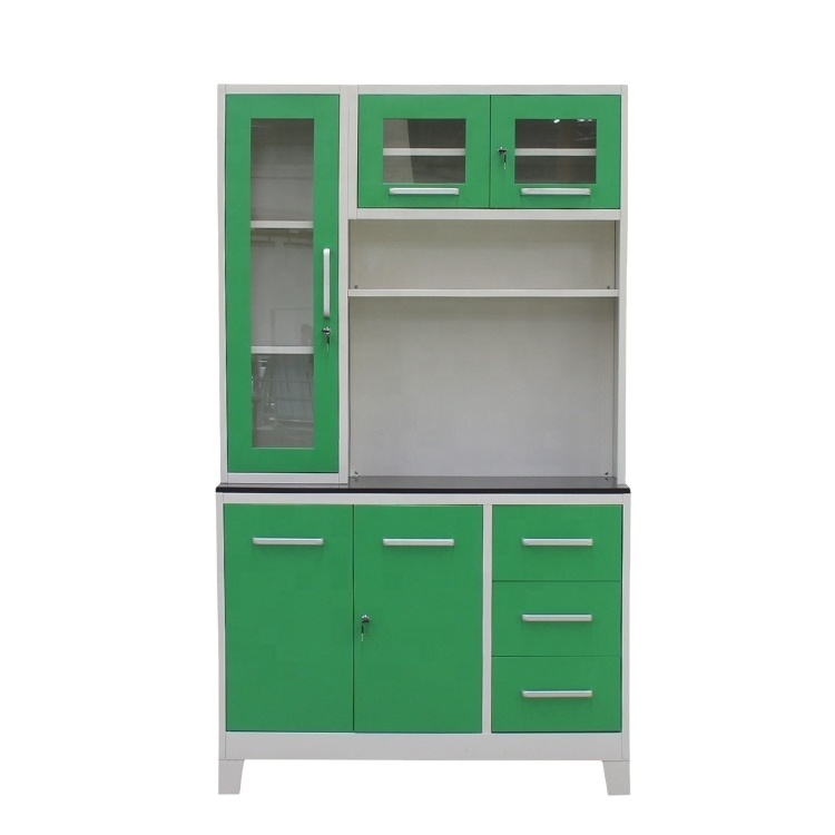 Modern Pull Down Kitchen Table Cabinet Steel Home Aluminium Kitchen Cabinet Design With Factory Price