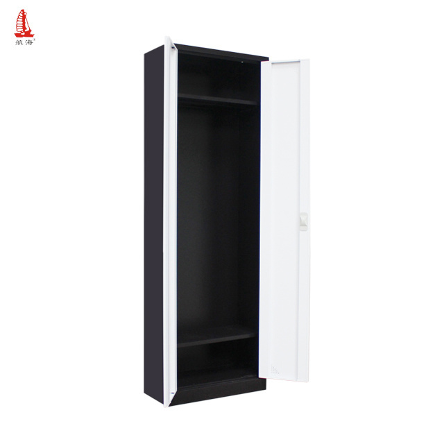 Double Door Home cabinet French wardrobe armoire for bedroom with mirrors