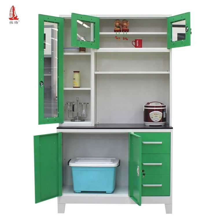 Modern Pull Down Kitchen Table Cabinet Steel Home Aluminium Kitchen Cabinet Design With Factory Price