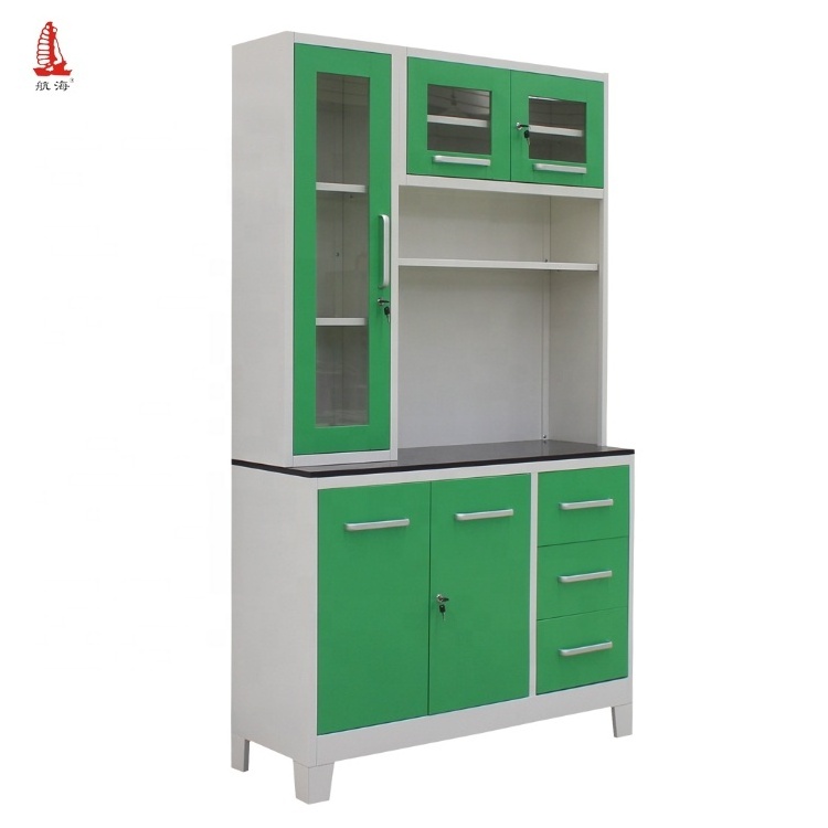 Modern Pull Down Kitchen Table Cabinet Steel Home Aluminium Kitchen Cabinet Design With Factory Price