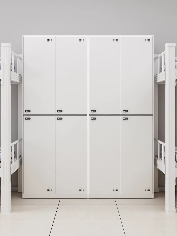 Modern Metal Locker Staff Steel  Wardrobe Gym School Changing Closet with combination lock