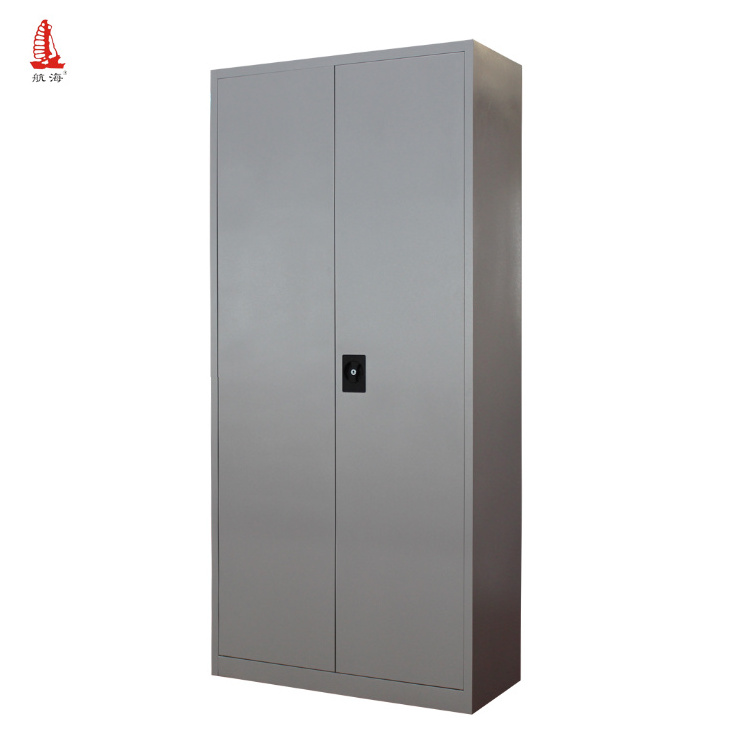 Steel Cabinet 2 Door Cupboard Stationery Garage Office Storage Filing Locker Design