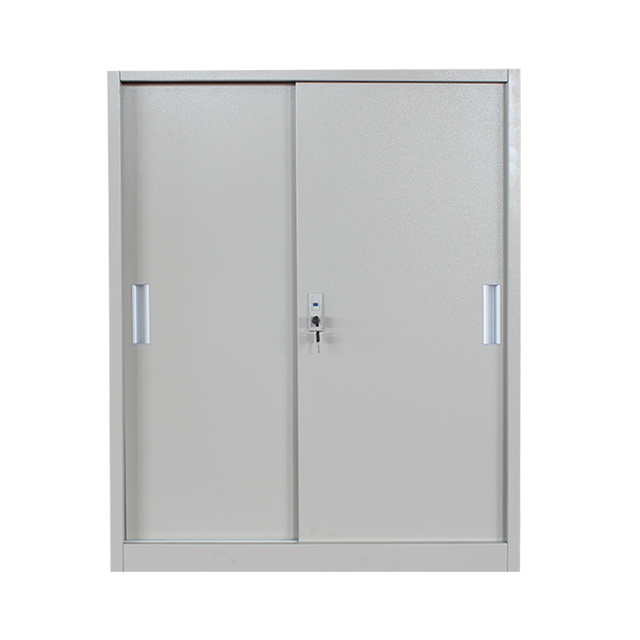 Half Height Lock Up Sliding Door Metal Cupboard Design Steel Office Storage Lateral File Cabinet