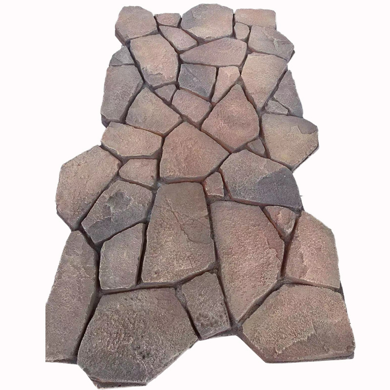 Realistic-looking faux stone panel PU Stone 3D Wall Panel for exterior decoration