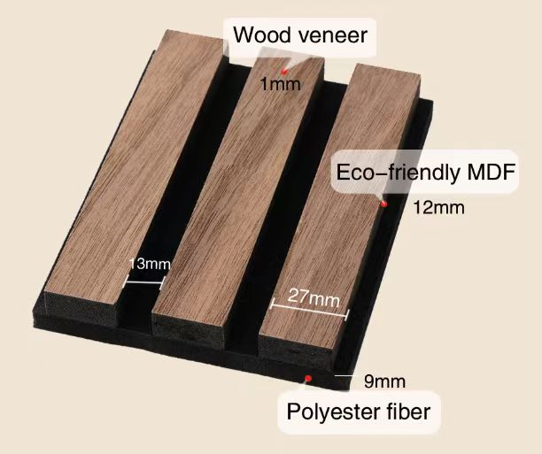 Akupanel Akupanel Wood Acoust Wall Panel Wood Acoustic Slat Wall Panel Akupanel Acoustic Panel Wooden