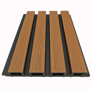 WPC Exterior Outdoor Decorative Wall Cladding Panel Design Coextrusion Panel Wooden Siding Board Building Material