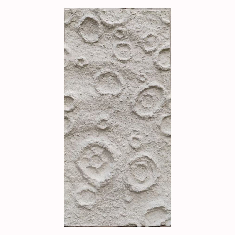 PU Mushroom Stone Panel Insulating Lightweight Faux Siding 3D wall panel board artificial slate Digital sculpture