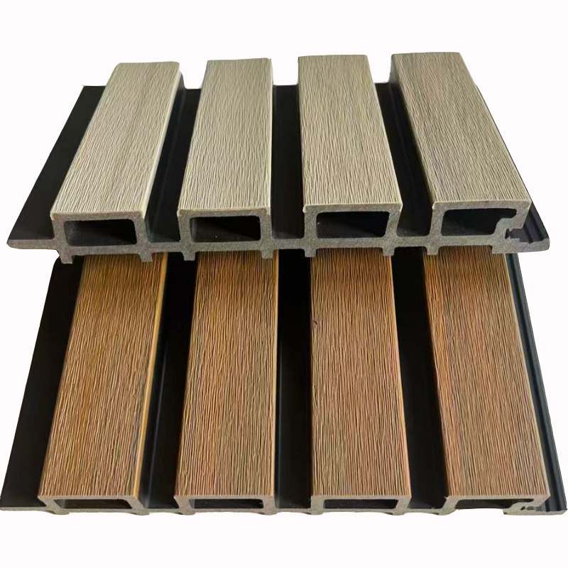 WPC Exterior Outdoor Decorative Wall Cladding Panel Design Coextrusion Panel Wooden Siding Board Building Material