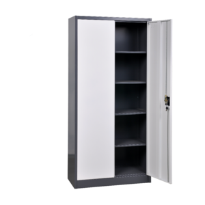 Customized Modern Steel Filing Cabinet with Two Doors and Multi-Layer Storage Cabinet Office Furniture