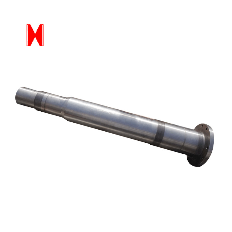 high grade AISI 4140 forging solid steel gear shaft