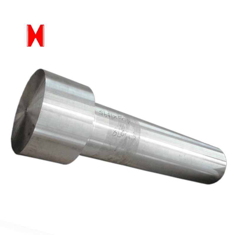 high grade AISI 4140 forging solid steel gear shaft