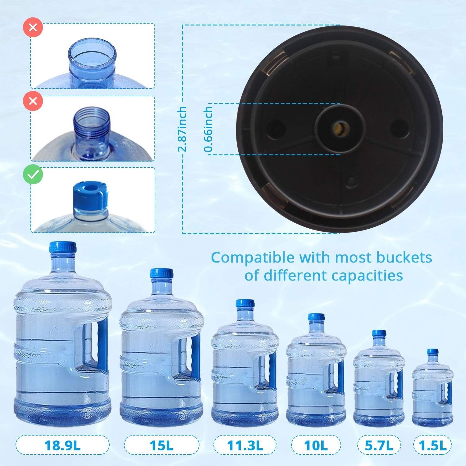 Hot Sale House Home Portable Rechargeable Mini Electric Automatic Portable Pump Water Dispensers