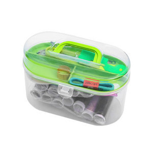 Household Portable Knitting Kits Sewing Tool Storage Box Multi-function Box U Scissors Sewing Kits Needles Sewing Set Box