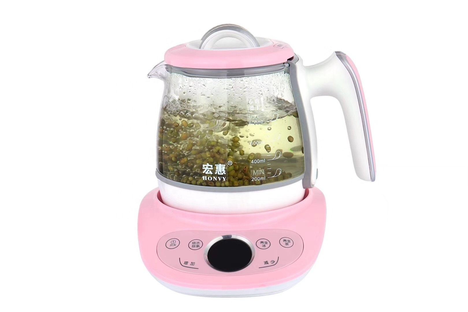 smart mini kitchen appliance electric glass samovar tea kettle