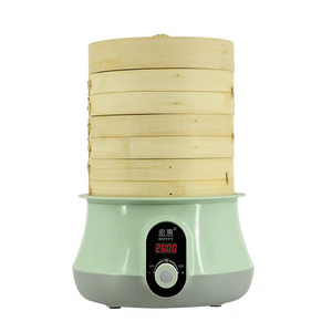 Mini Electric Bamboo Food Steamer Sweet Corn Steam Cooker Buns Food steam pot Dumpling steamer