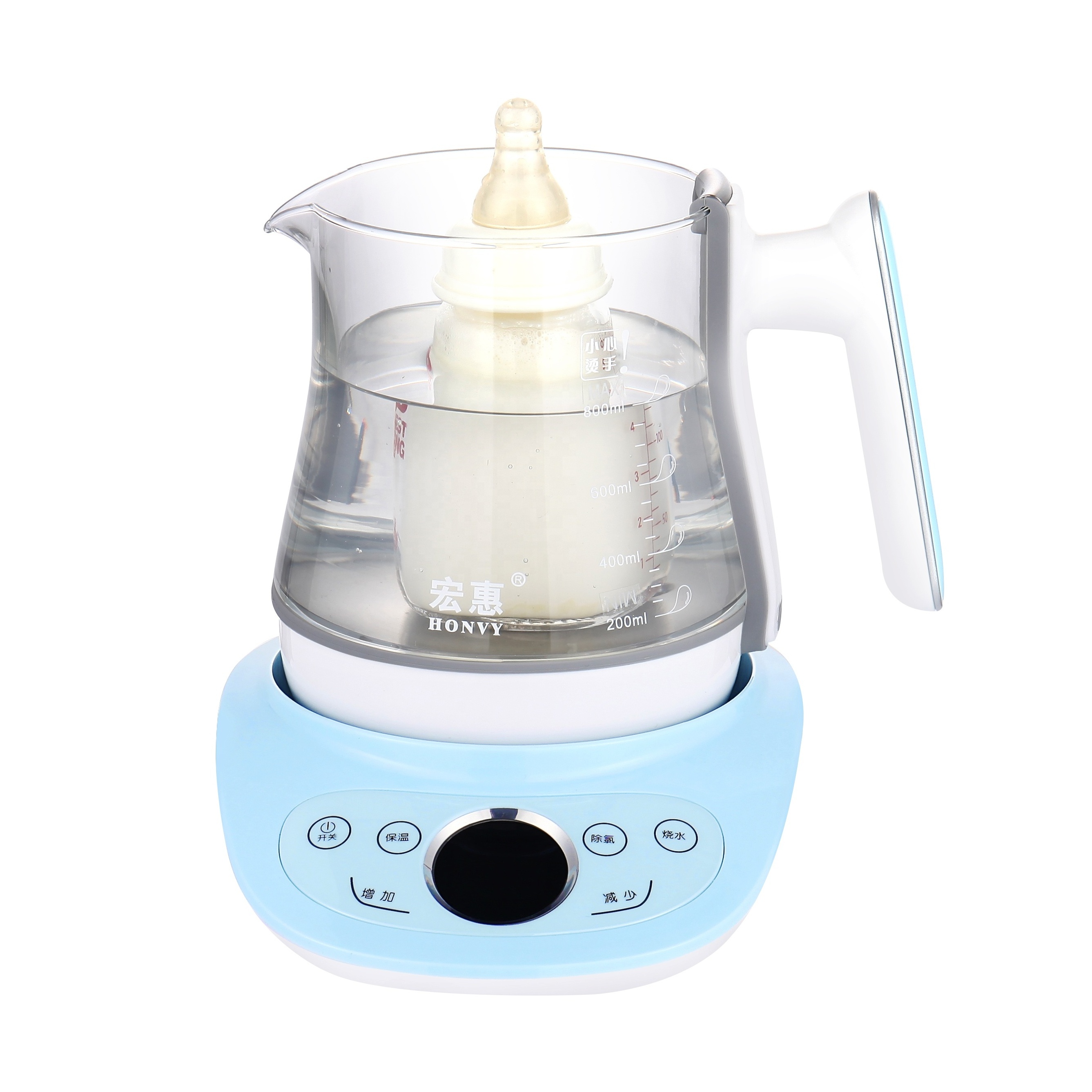 smart mini kitchen appliance electric glass samovar tea kettle