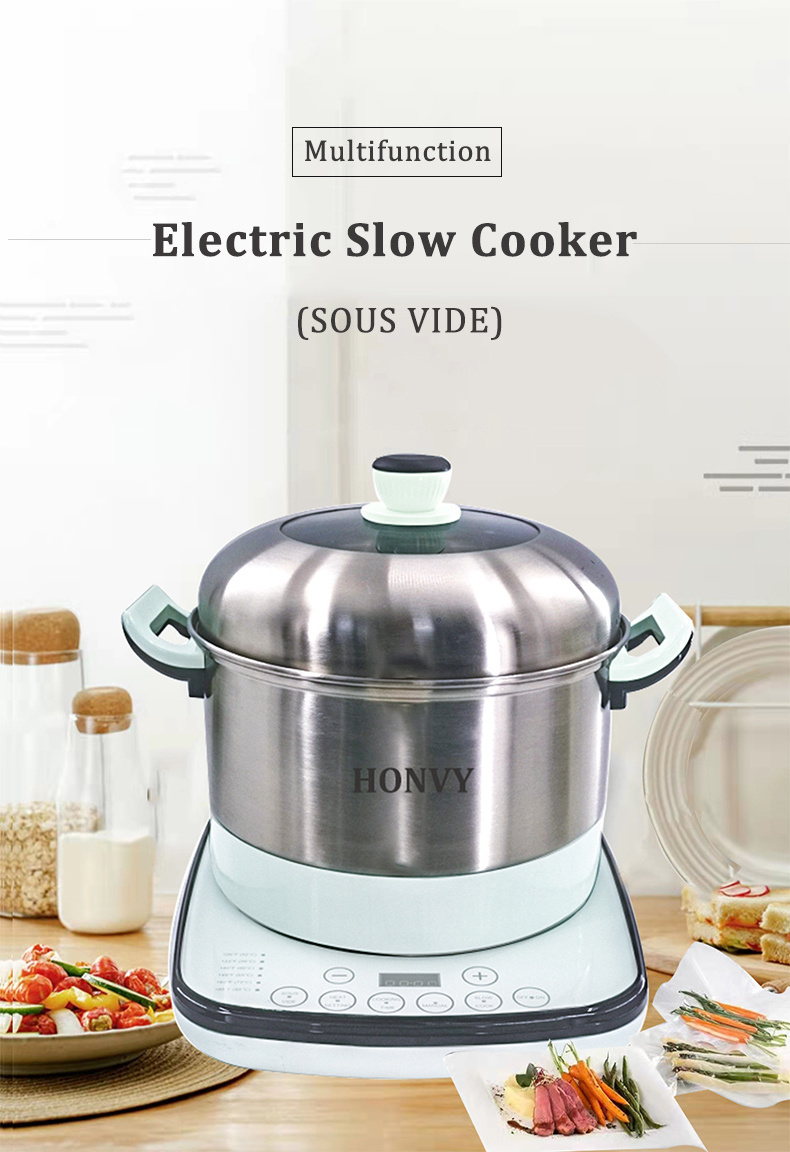 slow cooker New design Chinese hot pot electric Multi-cooker high quality slow cooker