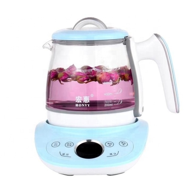 smart mini kitchen appliance electric glass samovar tea kettle