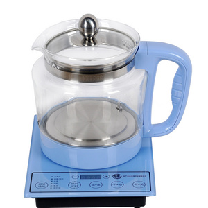 Factory Supply High Borosilicate Glass Electric Digital Display Kettle