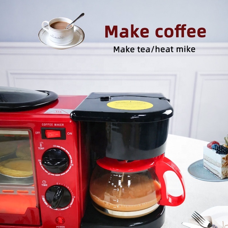 Best Selling New Portable Automatic Breakfast Machine 3 In 1 Breakfast Maker